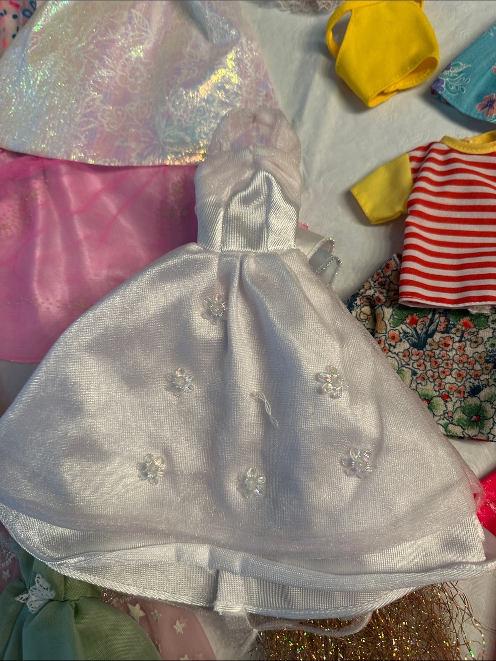 HUGE Vintage Barbie Clothes Clothing Lot genuine handmade seasonal holiday rare - Picture 14 of 16